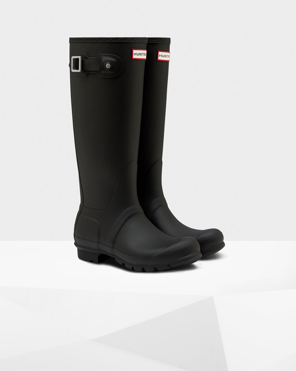 Womens Hunter Original - Tall Rain Boots Black - 7892-OMRAL